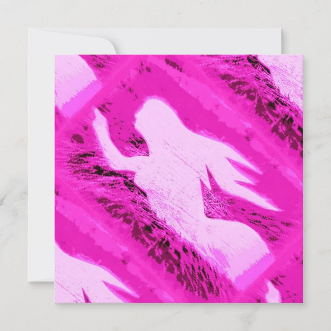 sereia rosa apontadora (Frente)