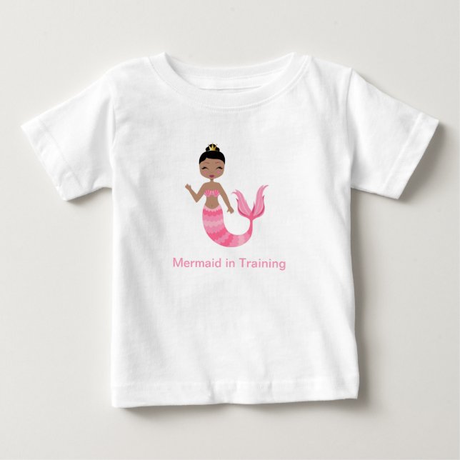 Sereia rosa no treinamento (Frente)