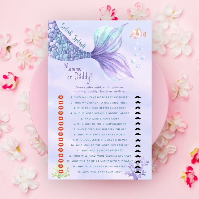 Sereia Sob Mamãe ou jogo de pai (Criador carregado)