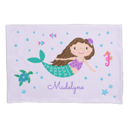 Sereia Sob O Mar Púrpura Personalizada