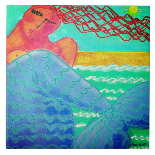 Sereia Sunlight Abstrato Art