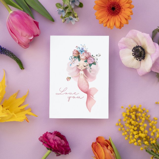 Sereia Te Ama, Cartão De Saudação (Criador carregado)