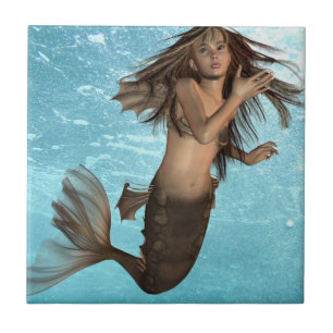 Sereia Trivet da natação