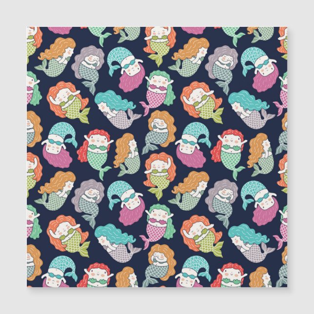 Sereias: padrão balançoso e contínuo. (Frente)