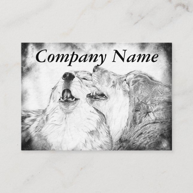 Serenade - Chubby Cartão de visita (Frente)