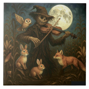 Serenata de espantalho de lua
