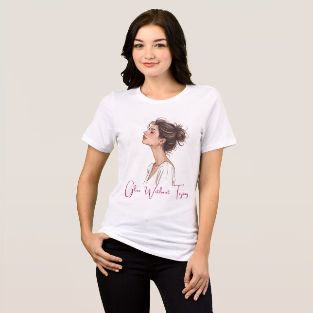 Serene Beauty - Arte Minimalista (Frente Completa)