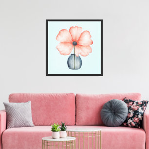 Serene Bloom Canvas