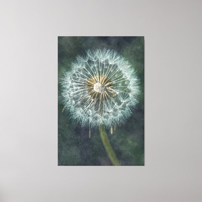 Serene Dandelion Canvas Art - Eterno Nature Insp (Frente)
