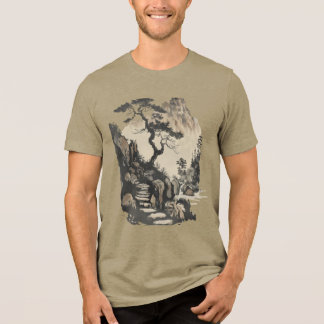 Serene Japanese Landscape Unisex T-Shirt - Tranqui