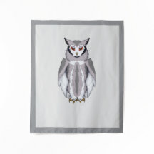Serene Owl Medium (50" x 60") Tapeçaria