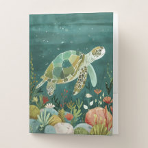 Serene Sea Turtle: Oásis Submarino