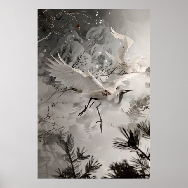 Serene Sunset Beach Poster (Frente)