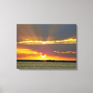 Serene Sunset Canvas