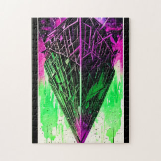 Serene Watercolor Harmony Quebra-cabeça - 252 peça