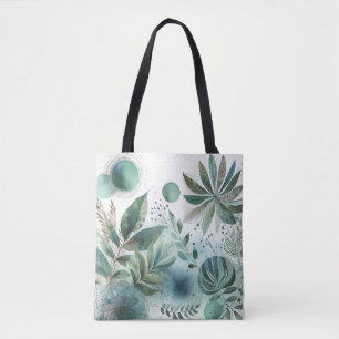 Serene Watercolor Tote Bag