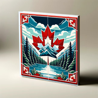 Serene Wilderness: Captivando a paisagem canadense