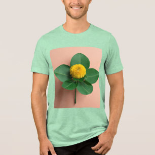 Serenidade Floral 3D - Tee Triplo Blend Bella+Canv