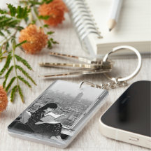 Serenidade na Cidade: Chaveiro do Livro Lover