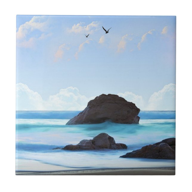 Serenidade, nuvens, beleza silenciosa (Frente)