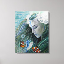 Serenity Mermaid Canvas