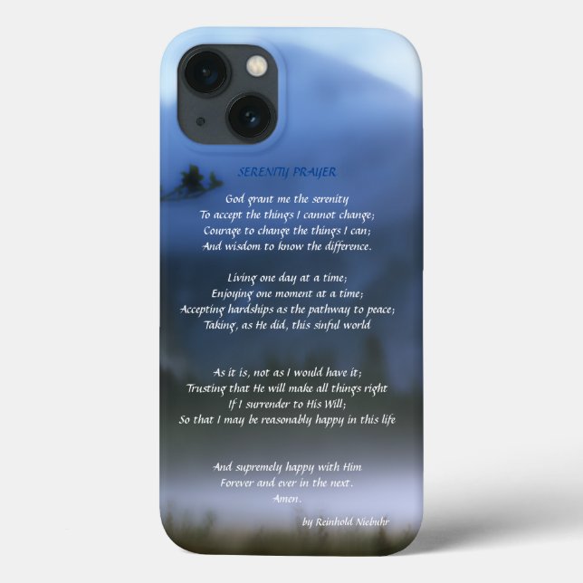 Serenity Prayer Case-Mate capas de iphone (Verso)