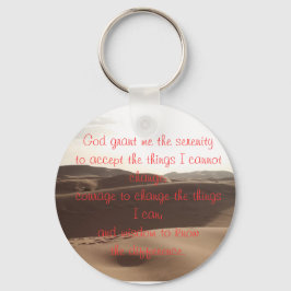 Serenity Prayer Chaveiro