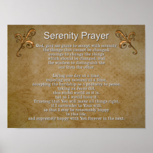 Serenity Prayer II — Art Impressão