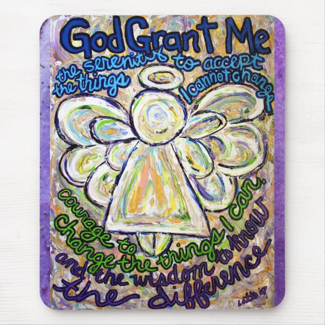 Serenity Prayer Mousepad (Frente)