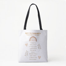 Serenity Tote Bag - Saco de Cueca Reutilizável