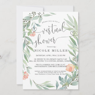 Sereno Botânico Prado Selvagem Casamento Virtual