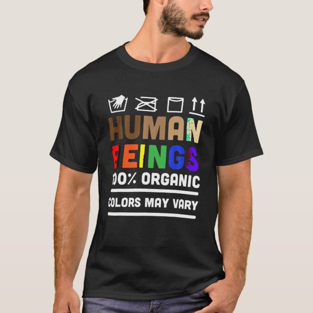Seres Humanos Cores Podem Variar A Camisa (Frente)