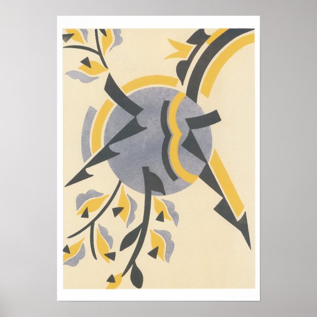 Serge Gladky Jazz Art Poster (Frente)