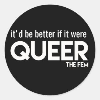 Seria melhor se... Adesivo