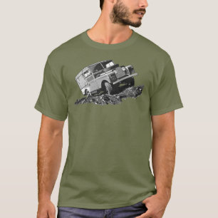 Série 1 Illustração LandRover T Camisa