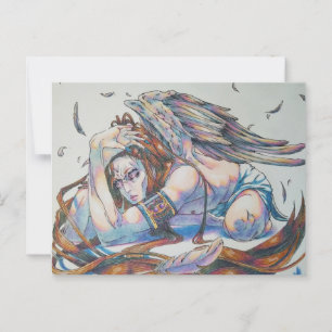 Série 5 de Arte Poignante de 11 Cartões Postais