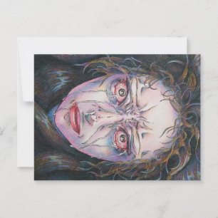 Série 6 de Arte Poignante de 11 Cartões Postais