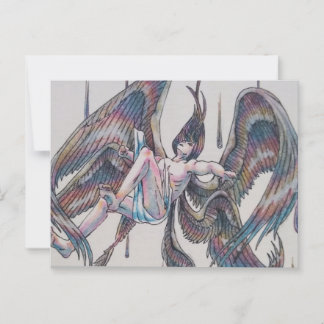 Série 9 de Arte Poignante de 11 Cartões Postais