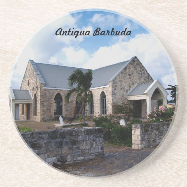 Série Antígua Barbuda - Porta copos da Igreja (Frente)