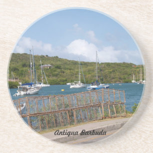 Série Antigua Barbuda — Porta copos do porto in