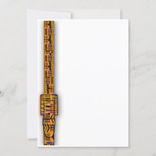 Série de Convites Kente.