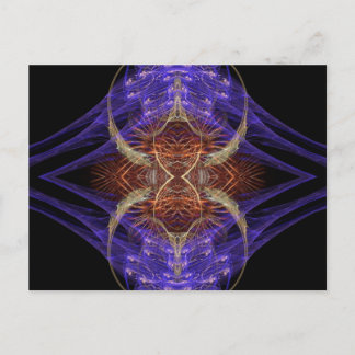 SÉRIE FRACTAL ART Nº 1 Cartões postais