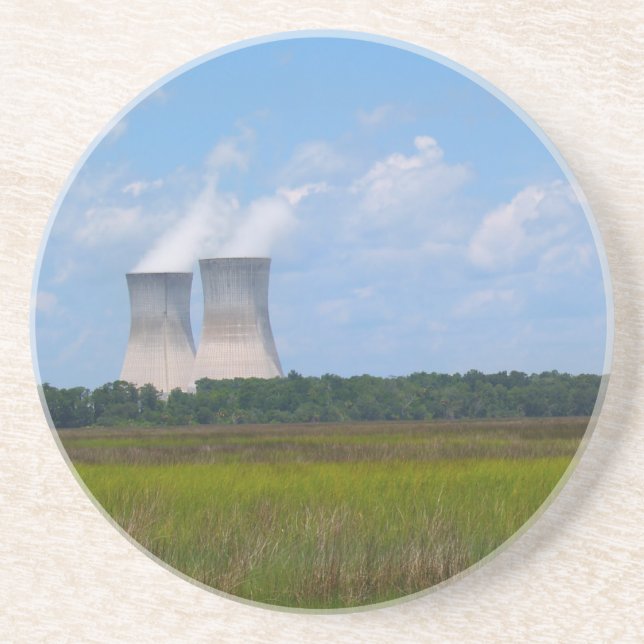 Série Indústria — Porta copos de centrais nucleare (Frente)