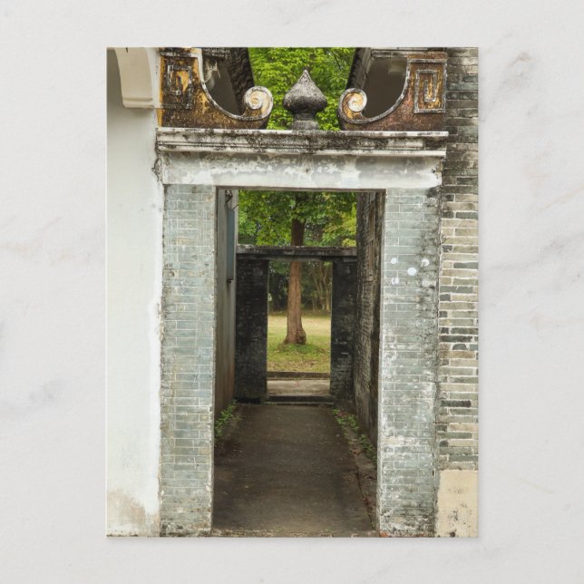 Série Li jardim - Cartão de Elegância Oculto (Frente)