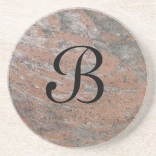Série Marble — porta copos PInk de Cinza — 1 de Mu