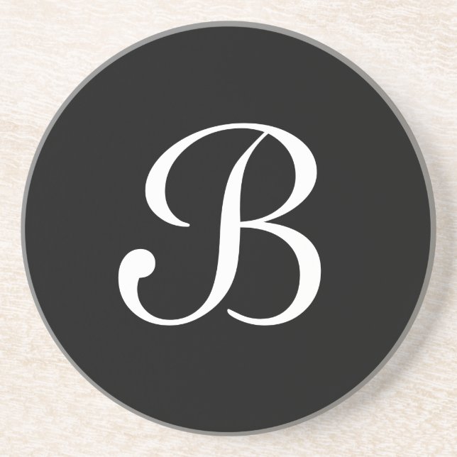 Série Solid — porta copos Preta e Branca (Frente)