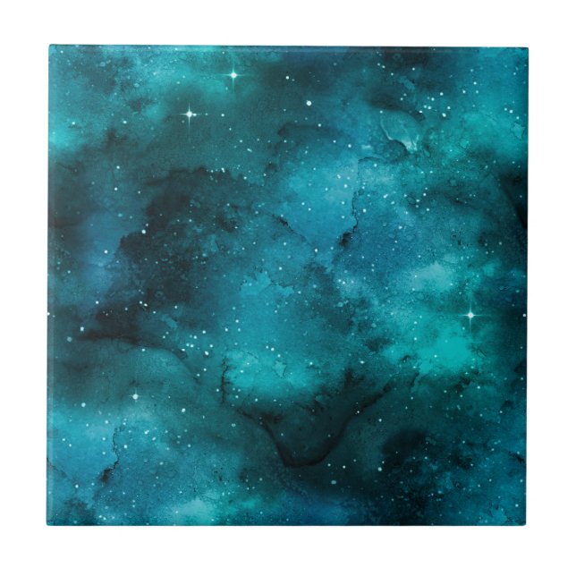 Série Teal Galaxy Design 7 (Frente)