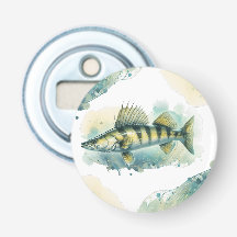 Série Watercolor: Zander/Walleye