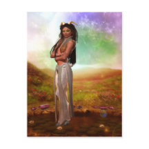 Série Zodiac: Cartão postal Capricorn