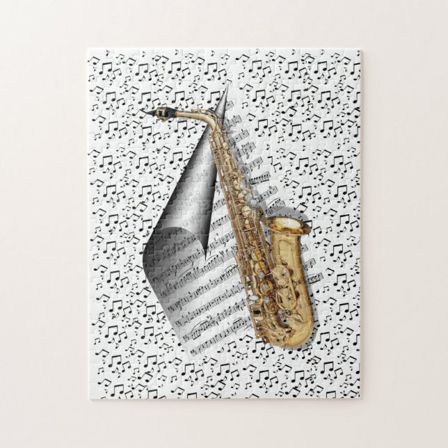 Sério sobre quebra-cabeça - jazz (Vertical)